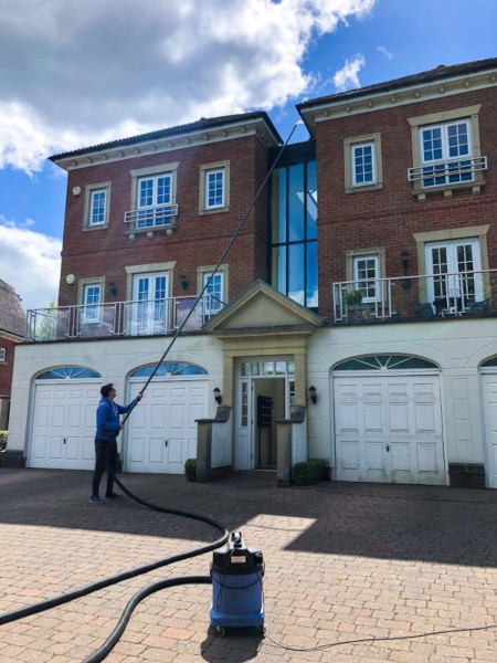 Gutter and window cleaning